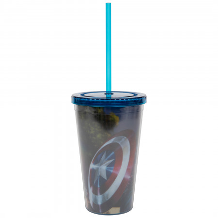 Avengers Captain America Action Pose Carnival Cup